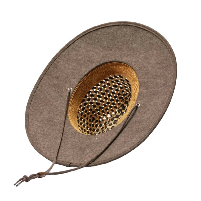 Hemlock Lana Lifeguard Straw Hat - Brown