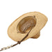 Hemlock Wynona Packable Raffia Cowboy Hat - Natural WOMEN - Accessories - Caps, Hats & Fedoras Hemlock Hat Co