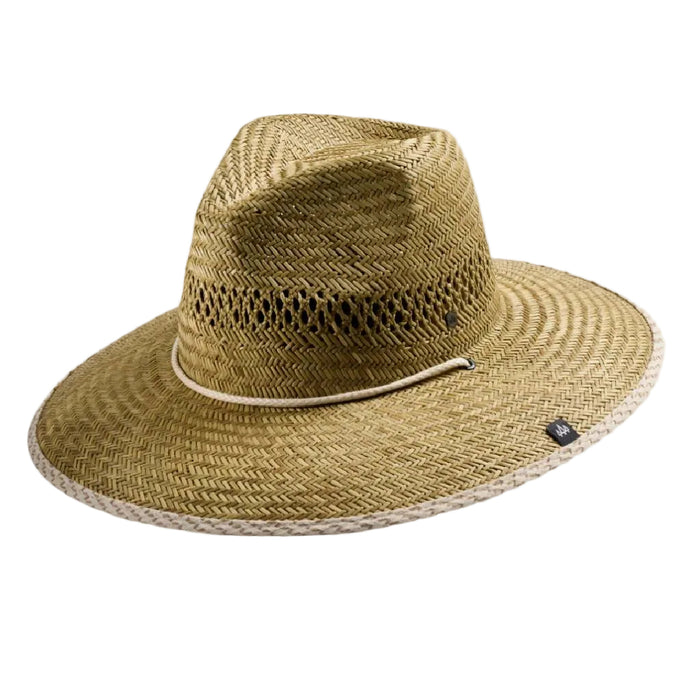 Hemlock UPF 50+ Lifeguard Straw Hat - Seedpearl WOMEN - Accessories - Caps, Hats & Fedoras Hemlock Hat Co