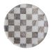 8" Marble Buff Checkered Serving Tray HOME & GIFTS - Tabletop + Kitchen - Serveware & Utensils Creative Co-Op