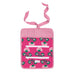 Mud Pie Block Print Pink Jewelry Roll HOME & GIFTS - Gifts Mud Pie