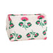Mud Pie Peony Block Print White Case ACCESSORIES - Luggage & Travel - Cosmetic Bags Mud Pie