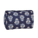 Mud Pie Cornflower Block Print Navy Case ACCESSORIES - Luggage & Travel - Cosmetic Bags Mud Pie