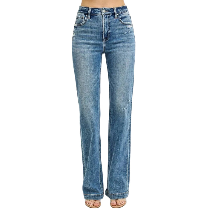Risen High Rise Straight Leg Jean WOMEN - Clothing - Jeans Risen Jeans