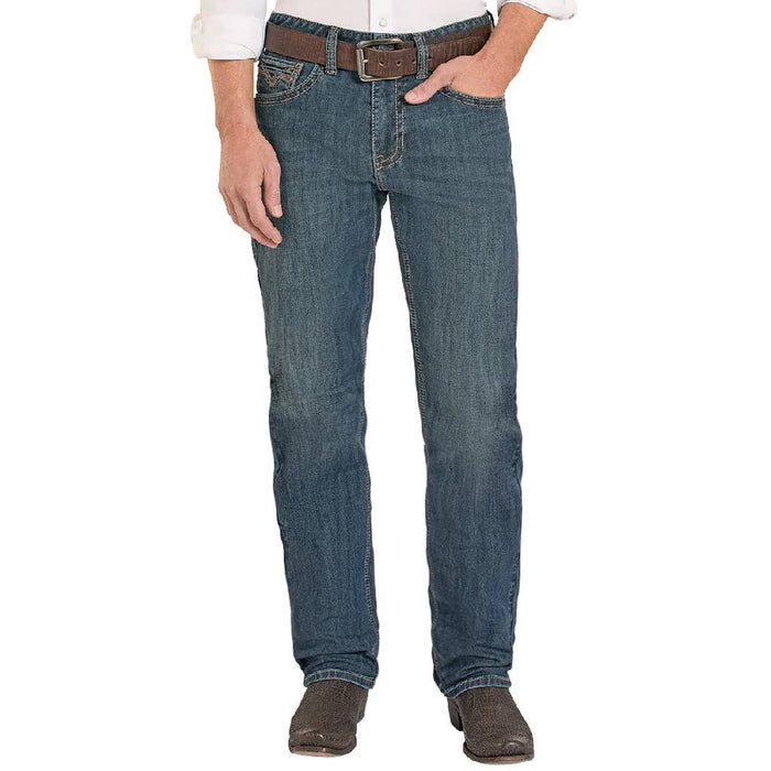 Rock & Roll Denim Men's Two Tone Alpha Tapered Bootcut Jean MEN - Clothing - Jeans Panhandle