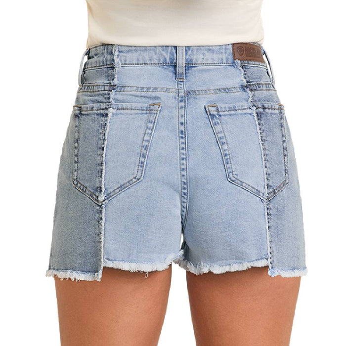 Rock & Roll Denim Women's Two Tone Denim Short WOMEN - Clothing - Shorts Panhandle