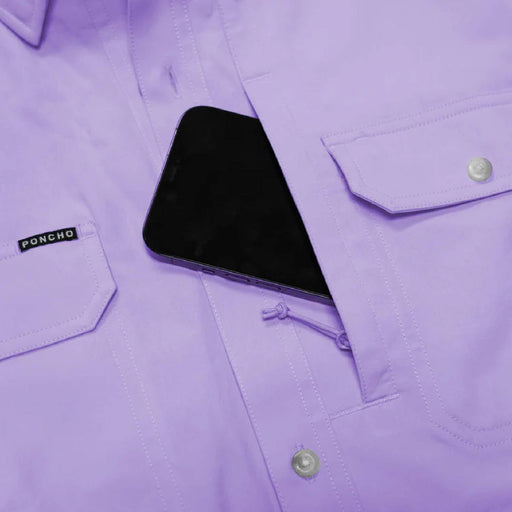 Poncho The Bon Temps Original Shirt - Slim Fit MEN - Clothing - Shirts - Short Sleeve Poncho Outdoors