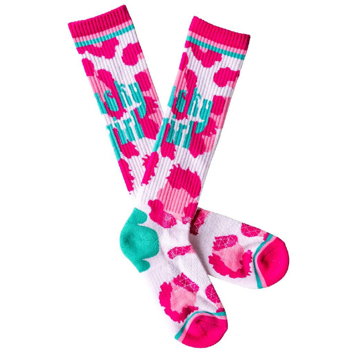 Lucky Chuck Gypsy Lucky Cowgirl Performance Crew Socks