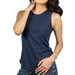 Carve Designs Lyra Rib Navy Tank Top WOMEN - Clothing - Tops - Sleeveless Carve Designs