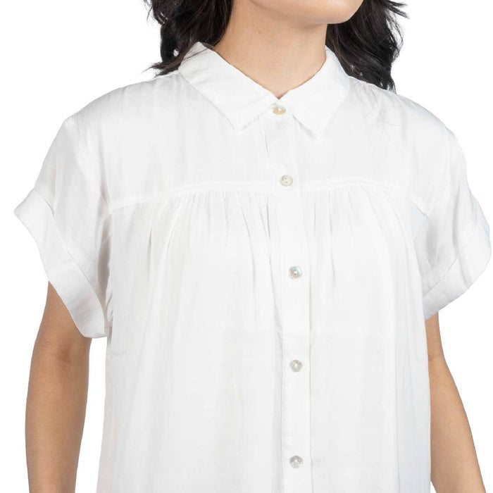 Dylan Chloe White Shirt WOMEN - Clothing - Tops - Short Sleeved Dylan