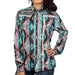 Hooey Women's Sol Aztec Print Pearl Snap Shirt WOMEN - Clothing - Tops - Long Sleeved Hooey