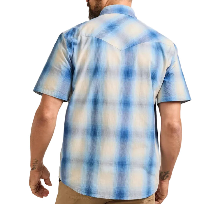 Pendleton Men's Frontier Plaid Pearl Snap Shirt MEN - Clothing - Shirts - Short Sleeve Pendleton