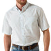 Ariat Men's Packert Classic Fit White Medallion Button Down Shirt MEN - Clothing - Shirts - Short Sleeve Ariat Clothing