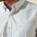 Ariat Men's Packert Classic Fit White Medallion Button Down Shirt MEN - Clothing - Shirts - Short Sleeve Ariat Clothing