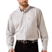 Ariat Men's Cory Classic Fit White Stripe Button Down Shirt MEN - Clothing - Shirts - Long Sleeve Ariat Clothing