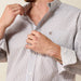Ariat Men's Cory Classic Fit White Stripe Button Down Shirt MEN - Clothing - Shirts - Long Sleeve Ariat Clothing