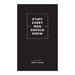 Stuff Every Man Should Know HOME & GIFTS - Books Penguin Random House