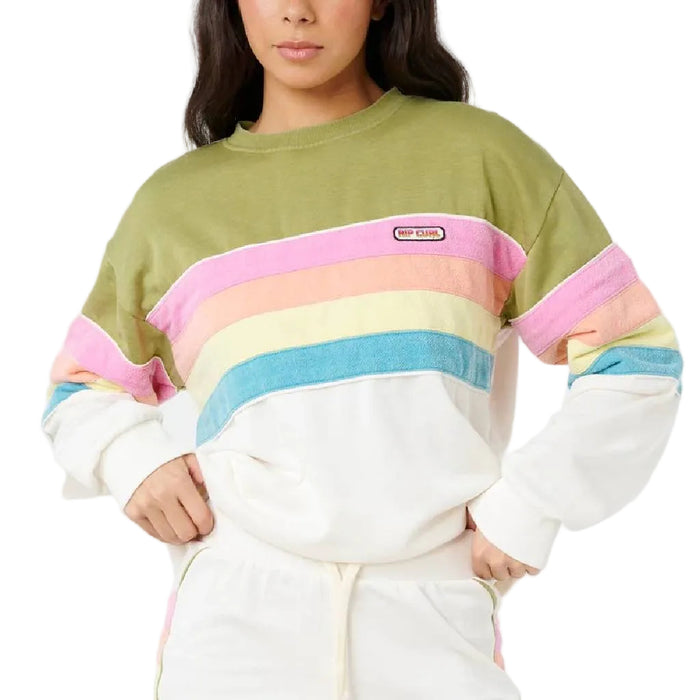 Rip Curl Surf Revival Relaxed Crew Sweater WOMEN - Clothing - Sweaters & Cardigans Rip Curl