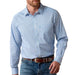 Ariat Men's Everything Classic Fit Blissful Blue Medallion Diamond Button Down Shirt MEN - Clothing - Shirts - Long Sleeve Ariat Clothing