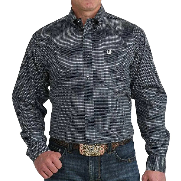 Cinch Men's Geo Print Button Down Shirt MEN - Clothing - Shirts - Long Sleeve Cinch