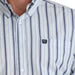 Cinch Men's Stripe Light Blue Button Down Shirt MEN - Clothing - Shirts - Long Sleeve Cinch