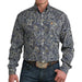 Cinch Men's Paisley Print Button Down Shirt MEN - Clothing - Shirts - Long Sleeve Cinch