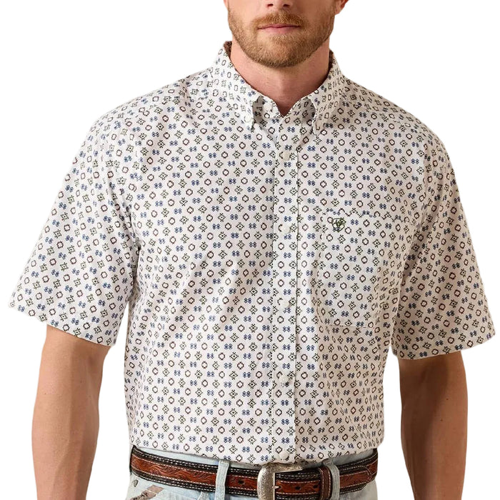 Ariat Men's Seton Classic Fit Aztec Print Button Down Shirt MEN - Clothing - Shirts - Short Sleeve Ariat Clothing