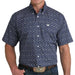 Cinch Men's Paisley Print Button Down Shirt MEN - Clothing - Shirts - Short Sleeve Cinch