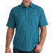 Cinch Men's Arenaflex Teal Button Down Shirt MEN - Clothing - Shirts - Short Sleeve Cinch