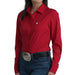 Cinch Women's Areanflex Solid Dark Pink Button Down Shirt WOMEN - Clothing - Tops - Long Sleeved Cinch