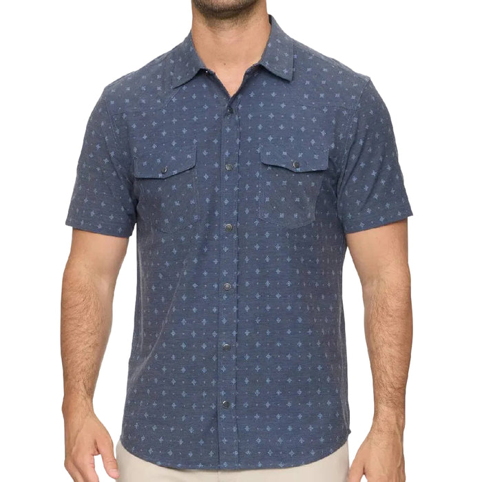 Flag & Anthem Men's Marion Southwest Outdoor Western Pearl Snap Shirt MEN - Clothing - Shirts - Short Sleeve Flag And Anthem