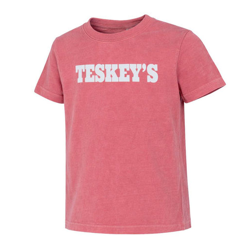 Teskey's Youth Plain Logo Tee - Watermelon TESKEY'S GEAR - Youth SS Shirts Teskey's