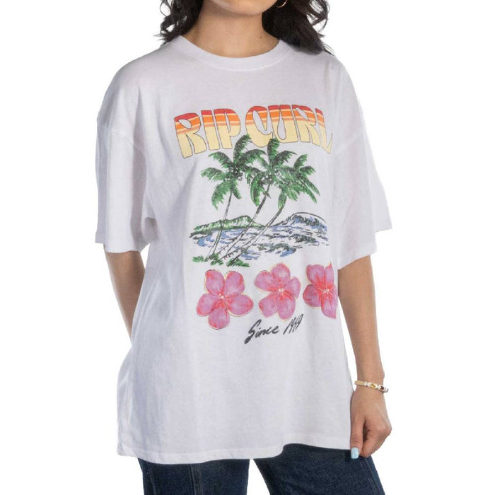 Rip Curl Women's Hayley O Heritage Tee WOMEN - Clothing - Tops - Short Sleeved Rip Curl