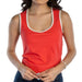 Taylor Cherry White Tank Top WOMEN - Clothing - Tops - Sleeveless RD International