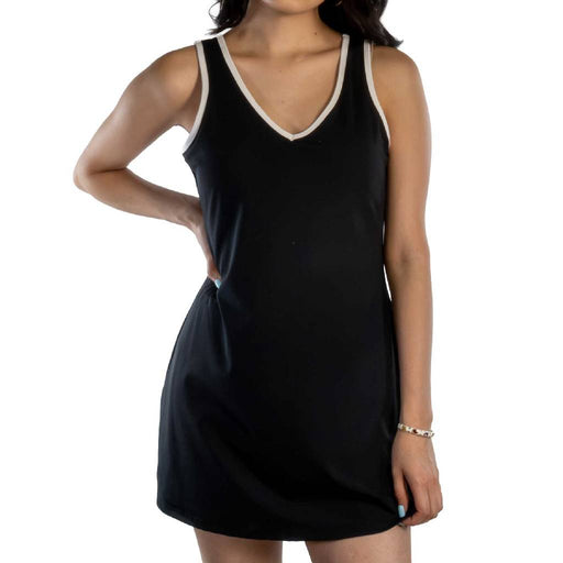 Matilda V Neck Black White Mini Dress WOMEN - Clothing - Dresses RD International