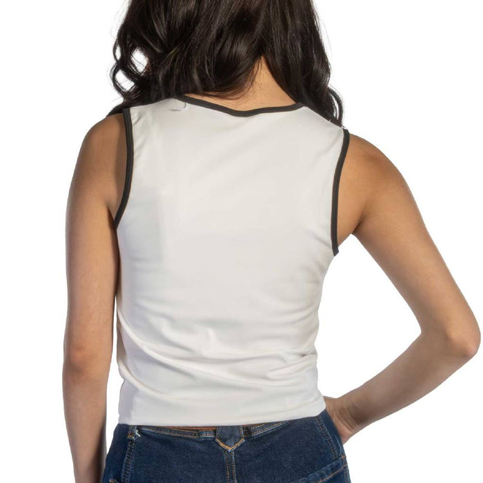 Taylor White Black Tank Top WOMEN - Clothing - Tops - Sleeveless RD International