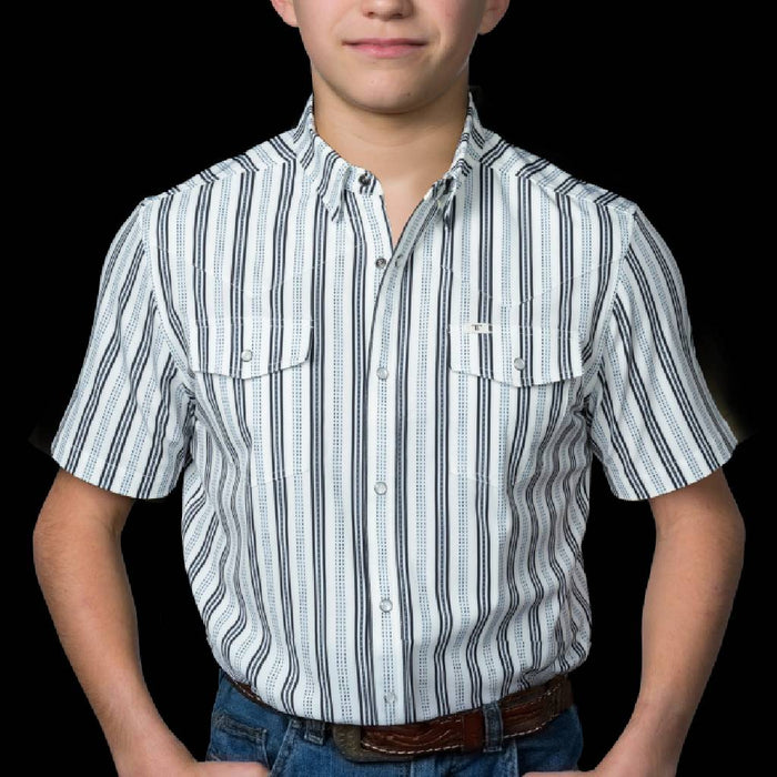 Ferrell Brand Boy's The Jake Pearl Snap Shirt KIDS - Boys - Clothing - Shirts - Short Sleeve Shirts Ferrell Brand