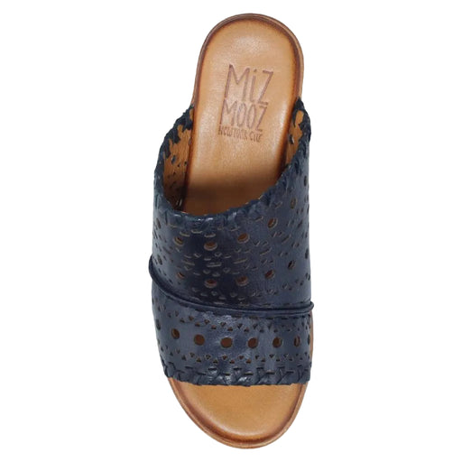 Miz Mooz Wesley Wedge Sandal - Black WOMEN - Footwear - Heels & Wedges MIZ MOOZ INC.