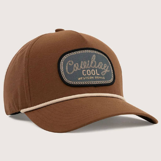 Cowboy Cool Brown Lariat Hat HATS - BASEBALL CAPS Cowboy Cool