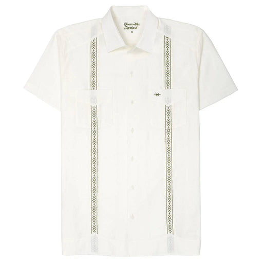 Texas Standard Tejas Guayabera Button Down Shirt - Flores MEN - Clothing - Shirts - Short Sleeve Texas Standard