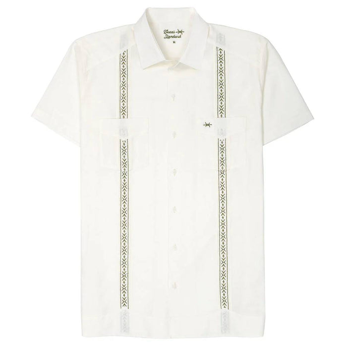 Texas Standard Tejas Guayabera Button Down Shirt - Flores MEN - Clothing - Shirts - Short Sleeve Texas Standard