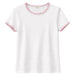 Dylan Brooks Blanket Stitch Tee WOMEN - Clothing - Tops - Short Sleeved Dylan