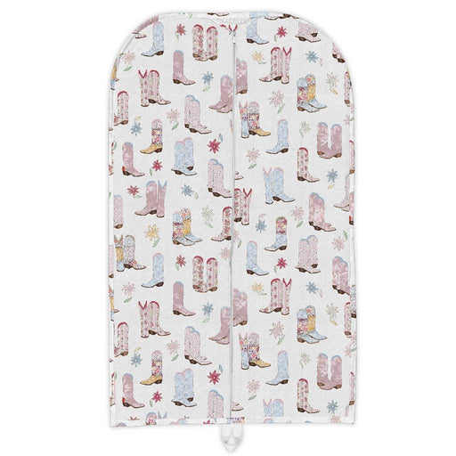 Daisy Boots Patchwork White Garment Bag ACCESSORIES - Luggage & Travel Ida Mae Home