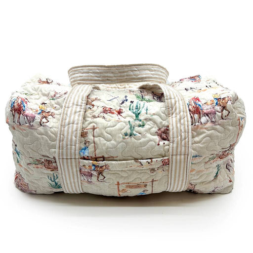 Retro Cowboy Duffle Bag ACCESSORIES - Luggage & Travel - Duffle Bags Ida Mae Home