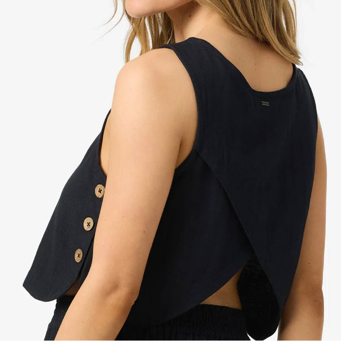 O'Neill Women's Sanders Tank Top - Black WOMEN - Clothing - Tops - Sleeveless O'Neill