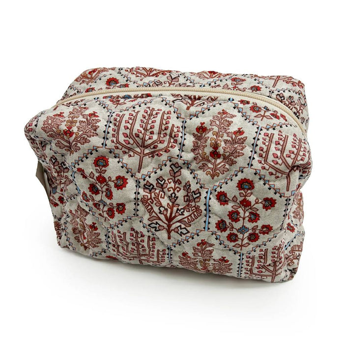 Tavi Sand Large Makeup Bag ACCESSORIES - Luggage & Travel - Cosmetic Bags Ida Mae Home