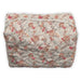 Natalie Floral Pink Large Makeup Bag ACCESSORIES - Luggage & Travel - Cosmetic Bags Ida Mae Home