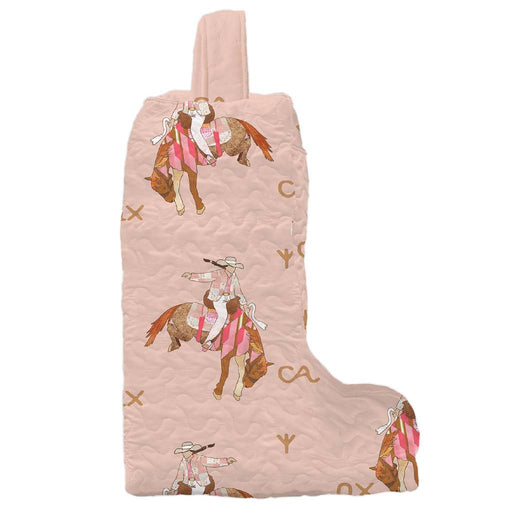 Casey Cowgirl Patchwork Rose Boot Bag ACCESSORIES - Luggage & Travel Ida Mae Home