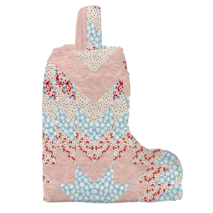 Adeline Patchwork Rose Quilted Boot Bag ACCESSORIES - Luggage & Travel Ida Mae Home