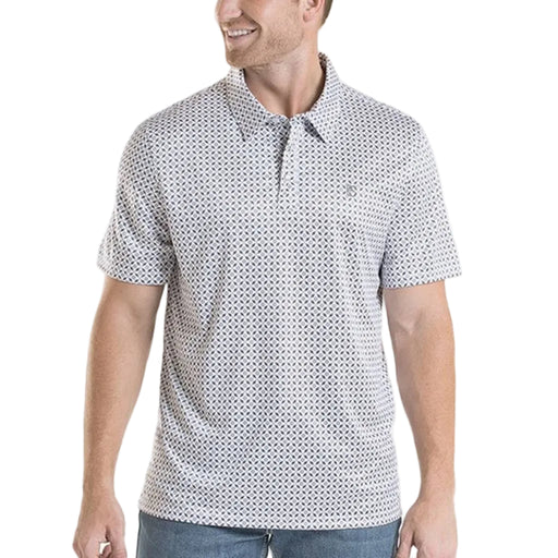 Panhandle Slim Men's Geo Print Pearl Snap Polo Shirt MEN - Clothing - Shirts - Short Sleeve Panhandle
